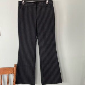 Express Editor gray pinstripe dress pants, size 6